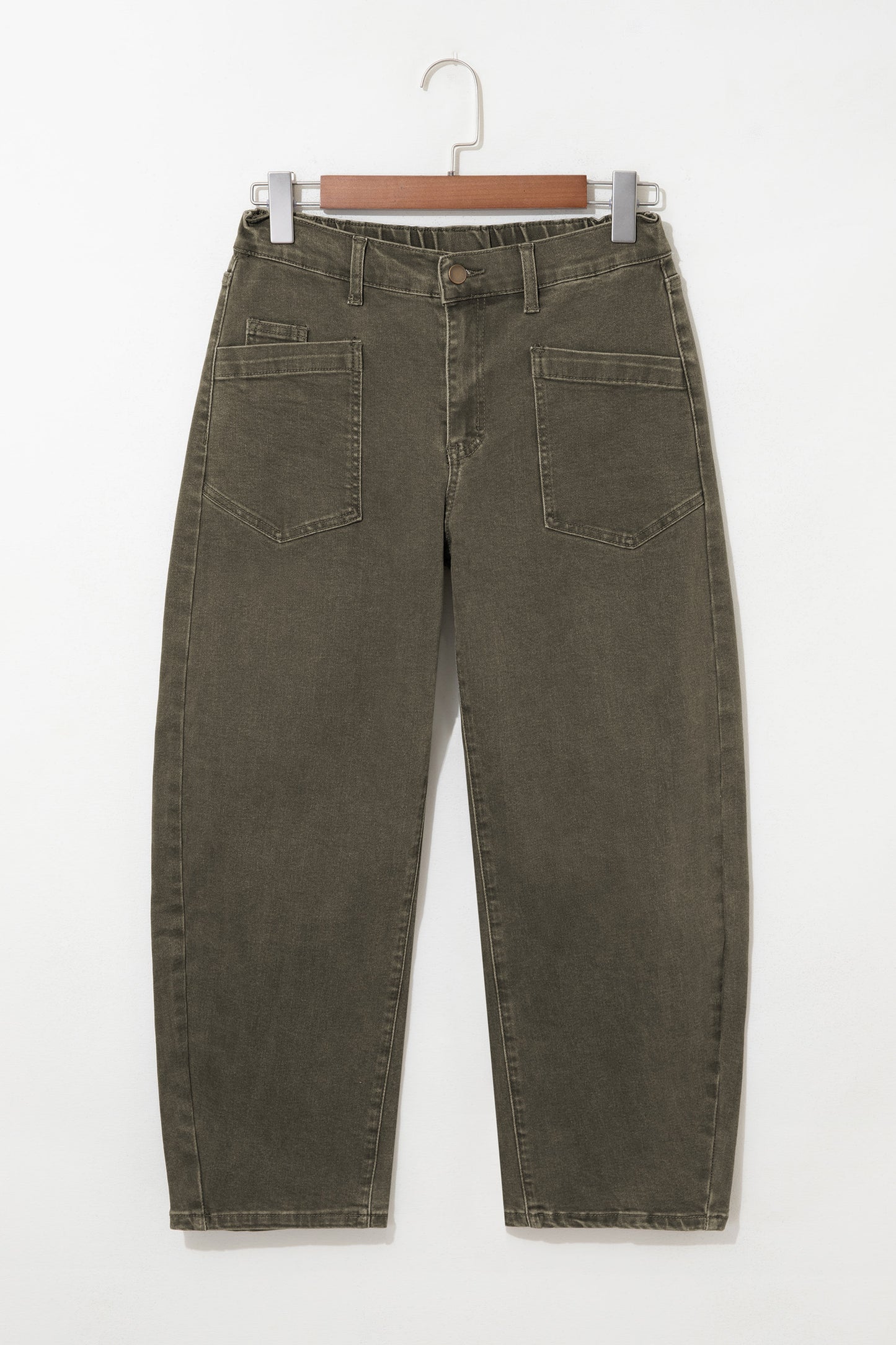 Four Leaf Clover Barrel Jeans