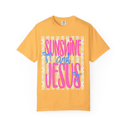 "Sunshine and Jesus" Tee