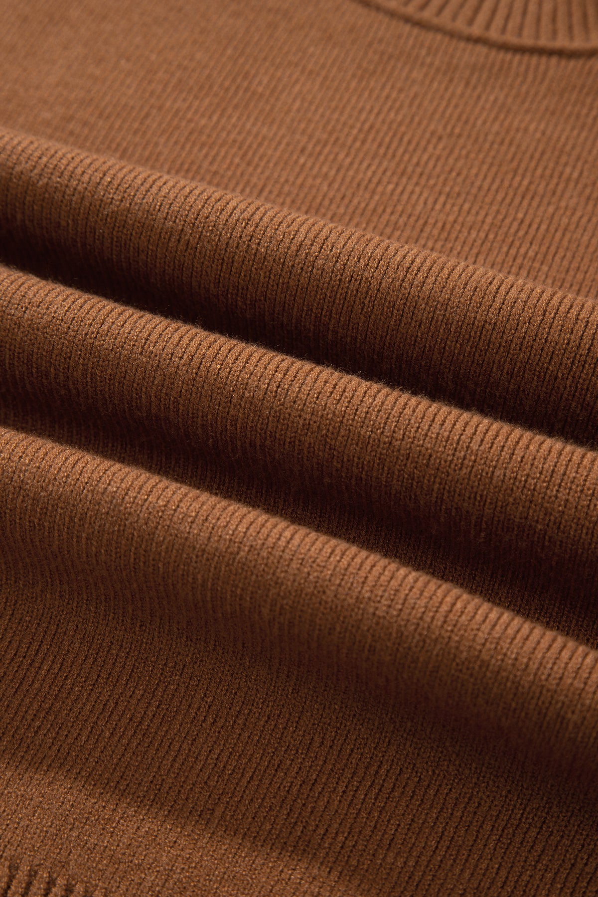 Chestnut Oversized Tunic Sweater