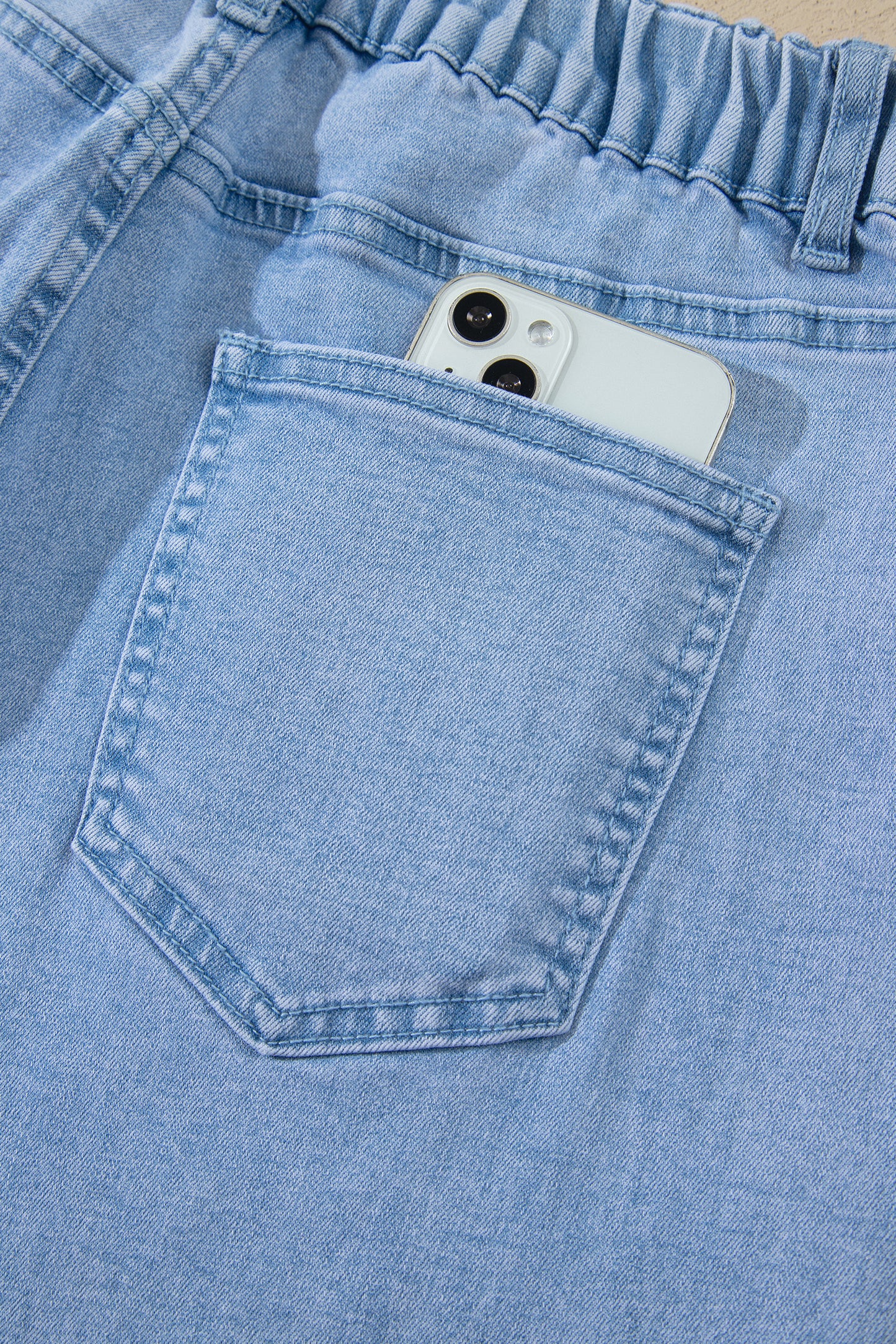 Four Leaf Clover Barrel Jeans