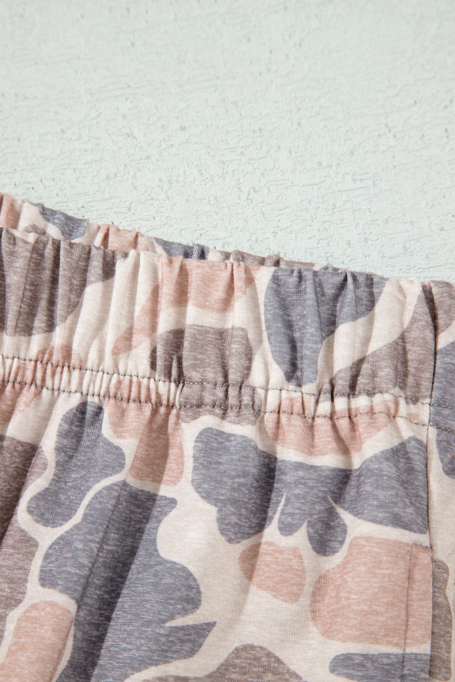 Camouflage Long Sleeve Pants Set
