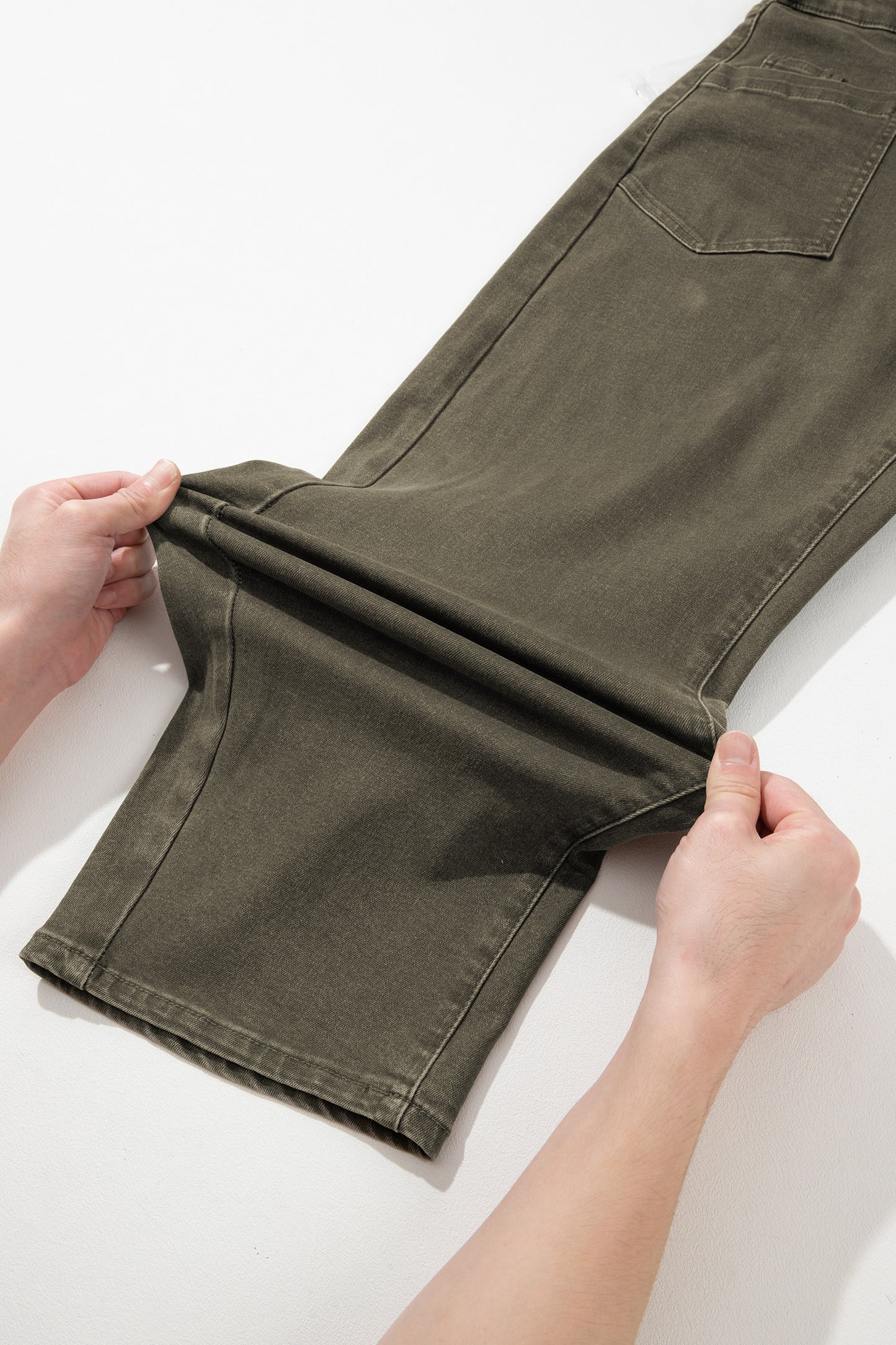 Four Leaf Clover Barrel Jeans