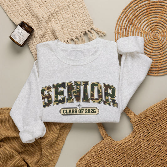 Camo Class of 2026 Sweatshirt