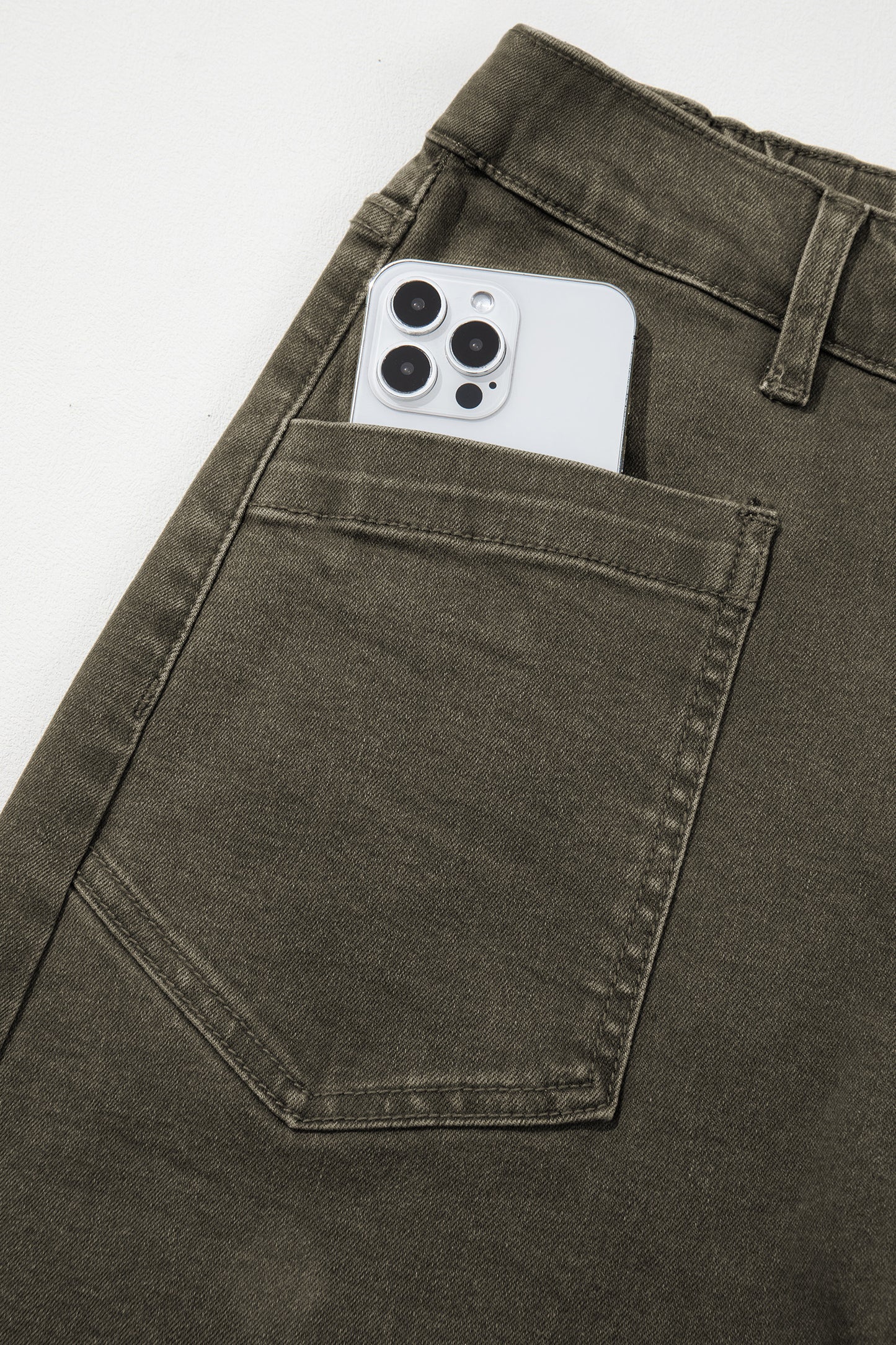 Four Leaf Clover Barrel Jeans