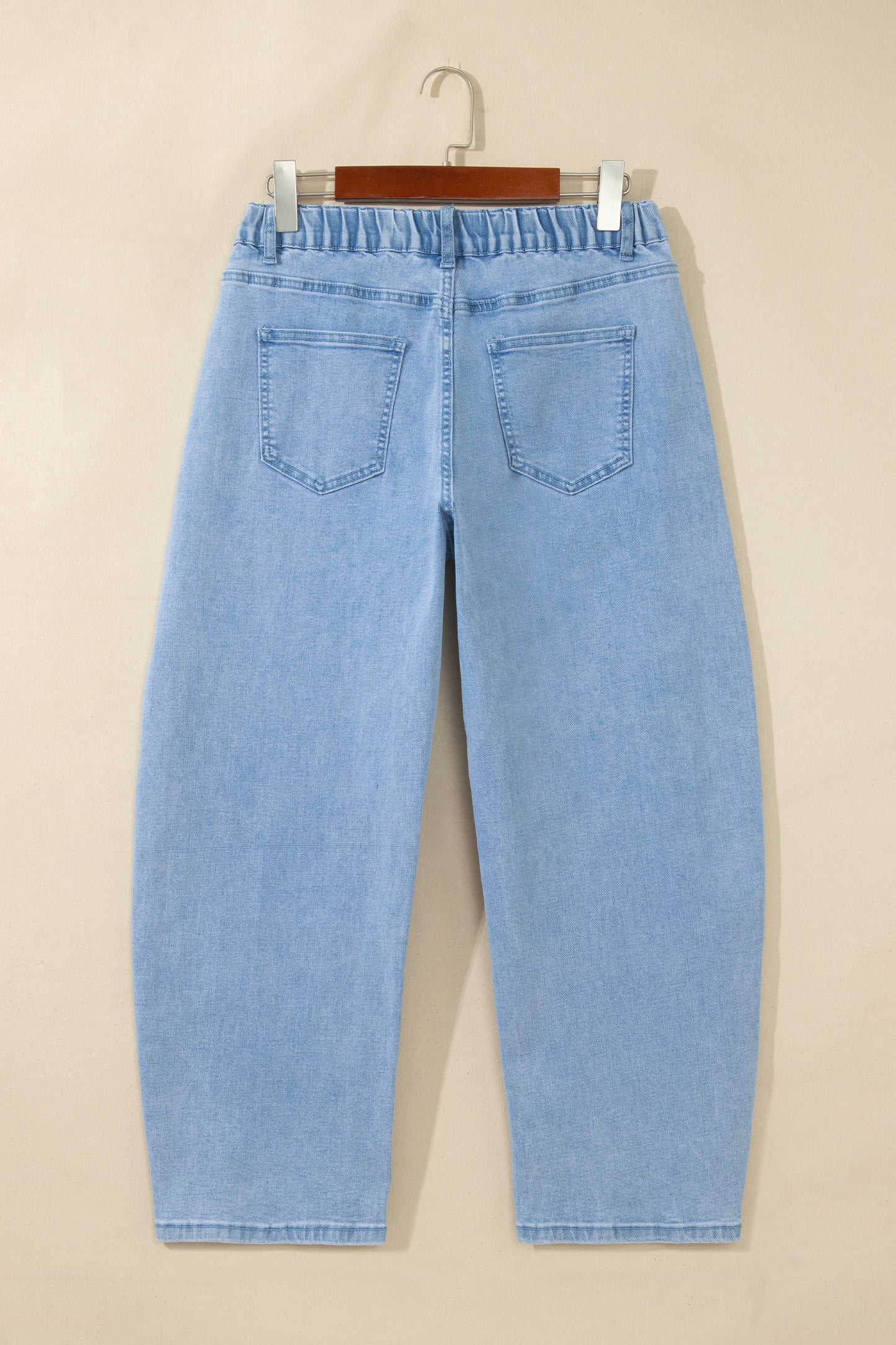 Four Leaf Clover Barrel Jeans