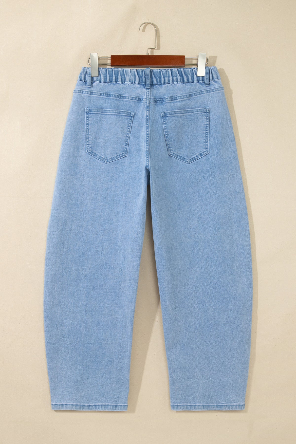 Four Leaf Clover Barrel Jeans