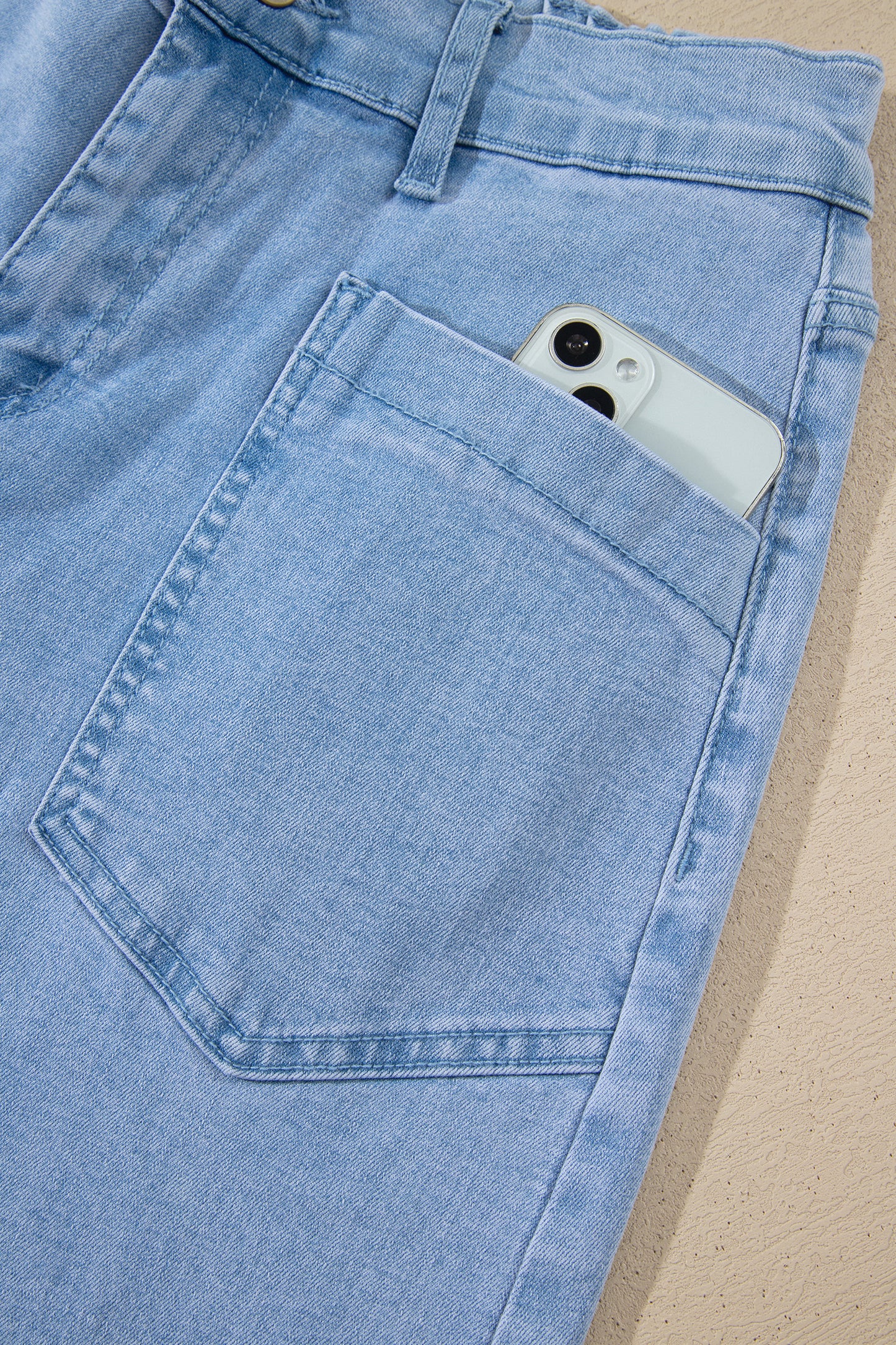 Four Leaf Clover Barrel Jeans