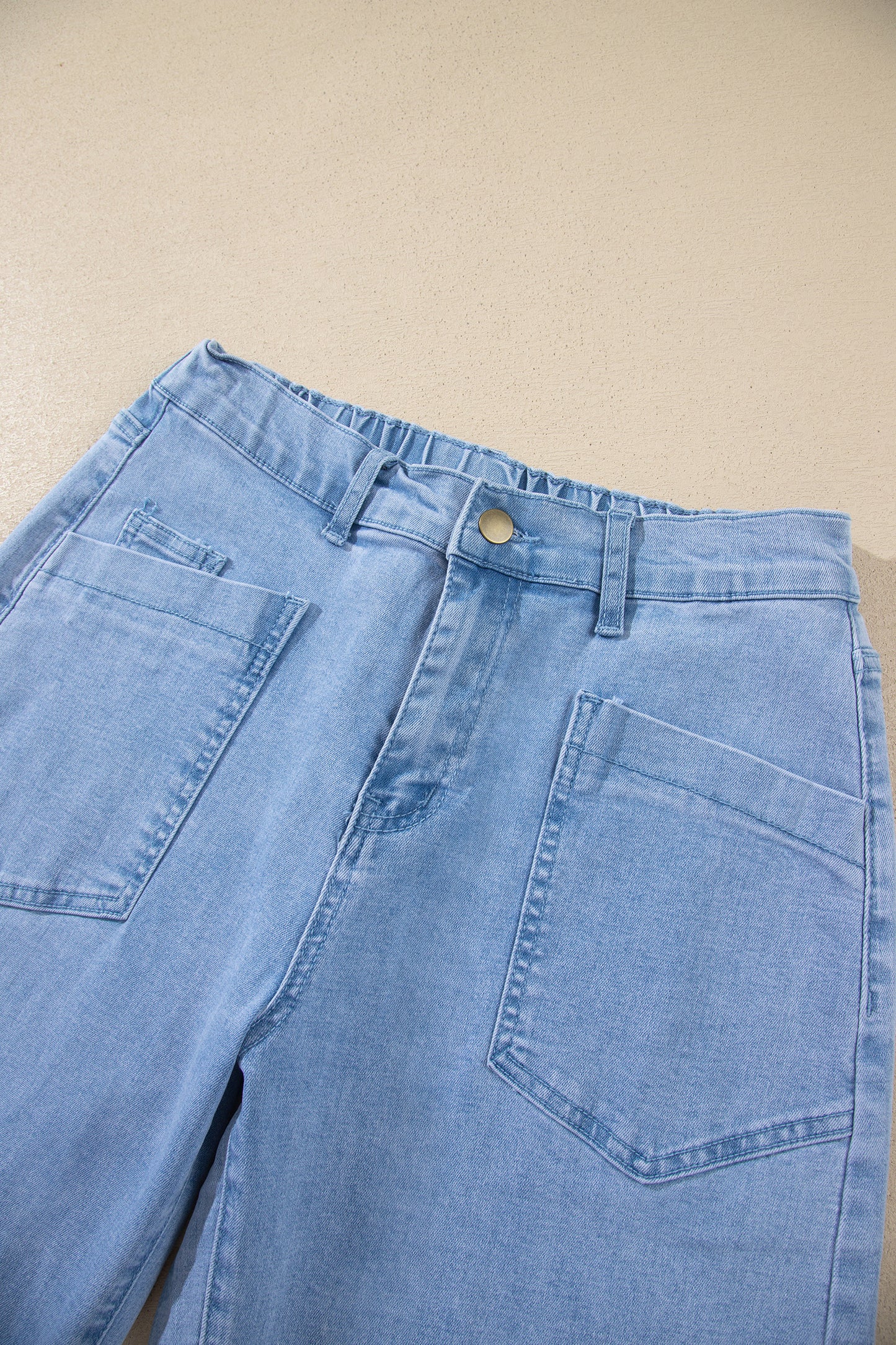 Four Leaf Clover Barrel Jeans