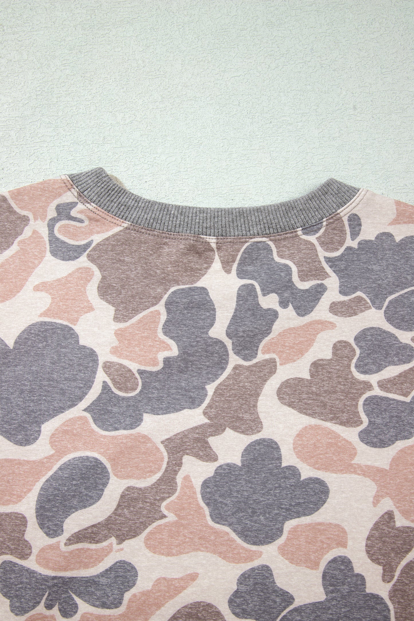 Camouflage Long Sleeve Pants Set