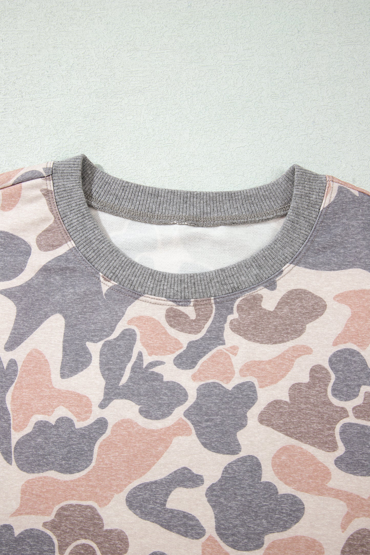 Camouflage Long Sleeve Pants Set